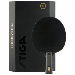 Ракетка для настільного тенісу Stiga Pro Carbon Plus 5 Star FL (1215-2820-01), код: 931105-SVA