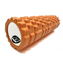 Масажний ролик EasyFit Grid Roller v.2.1, 450х145 мм, оранжевий, код: EF-2027-OR-EF Масажний ролик EasyFit Grid Roller v.2.1, 450х145 мм, оранжевий, код: EF-2027-OR-EF