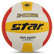 М"яч волейбольний Star X-Dream №5, жовто-червоний-білий, код: VB4025-34-S52 М"яч волейбольний Star X-Dream №5, жовто-червоний-білий, код: VB4025-34-S52