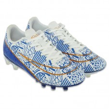 Бутси футбольні Guanjunbao розмір 40, білий-синій, код: OB-2301-1_40WBL Бутси футбольні Guanjunbao розмір 40, білий-синій, код: OB-2301-1_40WBL