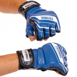 Рукавиці для змішаних єдиноборств MMA Fistrage L, синій, код: VL-4296_LBL Рукавиці для змішаних єдиноборств MMA Fistrage L, синій, код: VL-4296_LBL