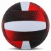 М"яч волейбольний Composite Leather Hard Touch №5, червоний-чорний, код: VB-4049_R