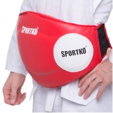 Пояс тренера SportKo L червоний, код: SP-4709_L_R