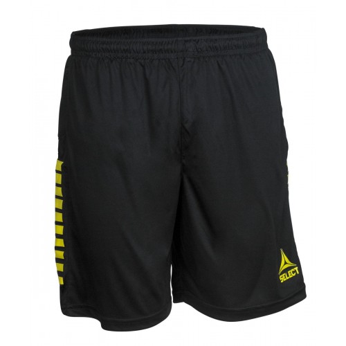 Шорти чоловічі Select Spain Player Shorts L, чорний-жовтий, код: 5703543260928