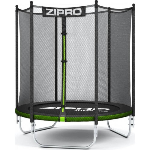 Батут Zipro Jump Pro Out 4FT (1270 мм) з зовнішньою сіткою, чорний-салатовий, код: 5902659843159-IN Батут Zipro Jump Pro Out 4FT (1270 мм) з зовнішньою сіткою, чорний-салатовий, код: 5902659843159-IN