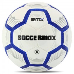 М"яч футбольний Ballonstar №5, білий-синій, код: FB-4426_BL