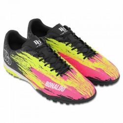 Сороконіжки футбольні Blue Okean Ronaldo розмір 41, сірий-рожевий, код: 240329-4_41