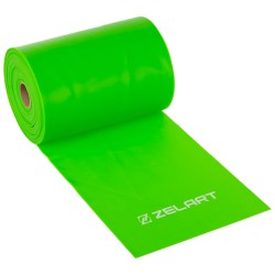 Стрічка еластична для фітнесу та йоги Zelart 12000х150х0,6 мм, салатовий, код: FI-5361-4
