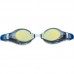 Окуляри для плавання дорослі райдужні лінзи Yingfa синій-білий, код: Y680AF-V_W