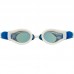 Окуляри для плавання дорослі райдужні лінзи Yingfa синій-білий, код: Y680AF-V_W