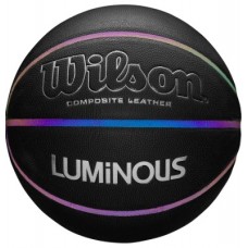 М"яч баскетбольний Wilson Luminous BSKT Iridescent №7, чорний, код: 887768892500 М"яч баскетбольний Wilson Luminous BSKT Iridescent №7, чорний, код: 887768892500