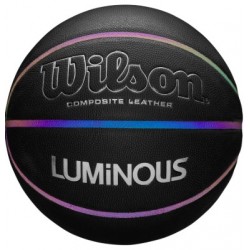 М"яч баскетбольний Wilson Luminous BSKT Iridescent №7, чорний, код: 887768892500