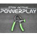 Еспандер кистьовий PowerPlay Strength Grip з регульованим навантаженням 10-40 кг, чорно-зелений, код: PP_4323_Bl/Green