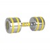 Гантель хромована inSPORTline Yellsteel 14 кг, жовтий, код: 20842-IN