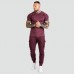 Футболка чоловіча GymBeam TRN Fitted Eggplant XXL, баклажаний, код: 121436-GB