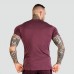 Футболка чоловіча GymBeam TRN Fitted Eggplant XXL, баклажаний, код: 121436-GB