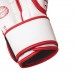Рукавички для боксу та кікбоксингу Adidas з ліцензією Wako, 10oz, червоний-білий, код: 15581-876