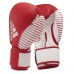 Рукавички для боксу та кікбоксингу Adidas з ліцензією Wako, 10oz, червоний-білий, код: 15581-876