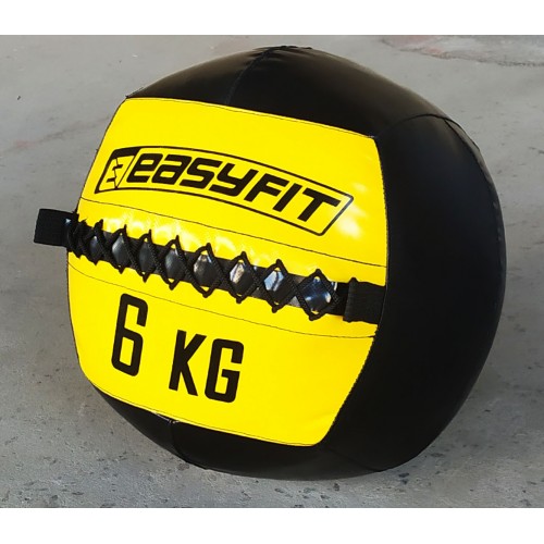 Медичний м"яч EasyFit Wall Ball (медбол, волбол) 6 кг EF-WB-06