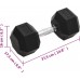 Гантель чавуна vidaXL 25 кг, код: M-12486417-IN