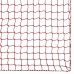 Сітка для бадмінтону PlayGame 6100x760 мм, червоний-білий, код: NB-8587