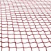 Сітка для бадмінтону PlayGame 6100x760 мм, червоний-білий, код: NB-8587