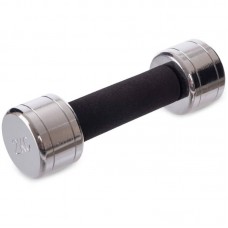 Гантель хромована Record 1x2кг, код: DB5202-2-S52 Гантель хромована Record 1x2кг, код: DB5202-2-S52