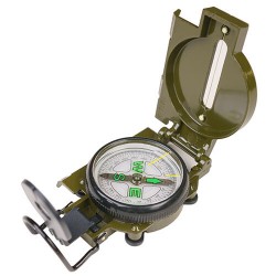 Компас метал Camping 45мм, подвійна лінійка, підсвічування, код: DL45-8A-WS Компас метал Camping 45мм, подвійна лінійка, підсвічування, код: DL45-8A-WS