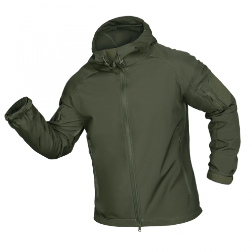 Куртка Camotec Stalker SoftShell, розмір M, оливковий, код: 2908010166731