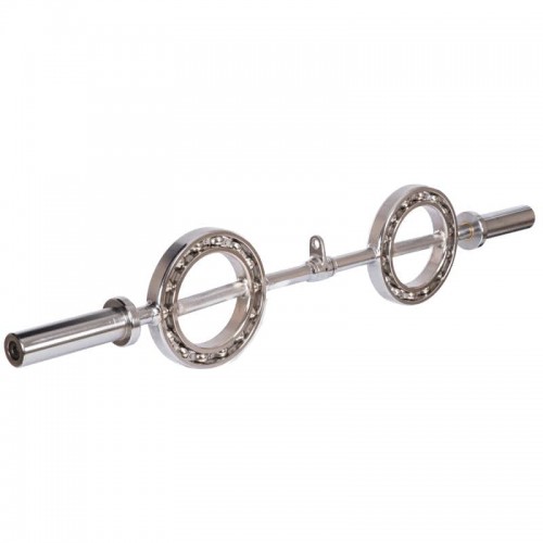 Гриф для штанги класичний Record з ручками, що обертаються 1200 мм, код: TA-3270-S52 Гриф для штанги класичний Record з ручками, що обертаються 1200 мм, код: TA-3270-S52