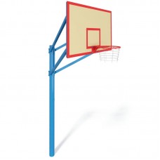 Стенд баскетбольний FIBA InterAtletika, щит фанера вологостійка 1800х1050 мм, код: УТ417-SM