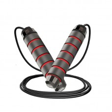 Скакалка швидкісна PowerPlay чорна, код: PP_4210_Black/Red