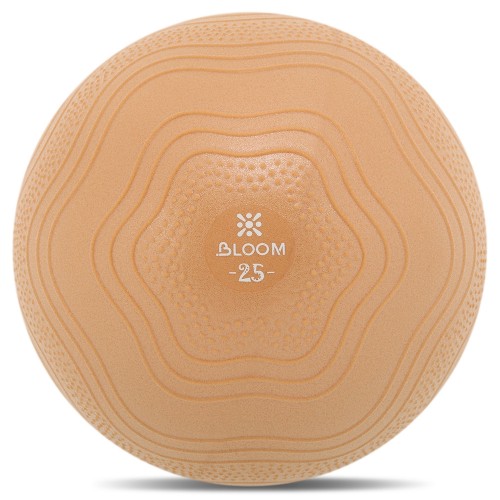 М"яч для пілатесу та йоги Bloom Mini Ball Pilates 25см, коричневий, код: LB7001-25