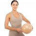 М"яч для пілатесу та йоги Bloom Mini Ball Pilates 25см, коричневий, код: LB7001-25