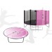 Батут Thunder Outside Pro 12FT (366 см) рожевий, код: Outside-PRO-12FT-PINK-IN