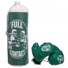 Боксерський набір дитячий FitBox Full Contact зелений, код: BO-4675-S_G