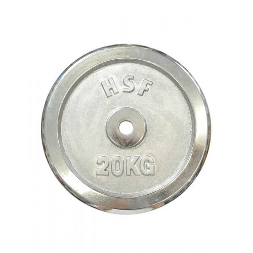 Диск хромований 20 кг HouseFit DB C102-20, код: K00000023013 Диск хромований 20 кг HouseFit DB C102-20, код: K00000023013