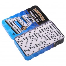 Доміно настільна гра в залізній подарунковій коробці PlayGame 28 кісток, білий, код: 4010A Доміно настільна гра в залізній подарунковій коробці PlayGame 28 кісток, білий, код: 4010A