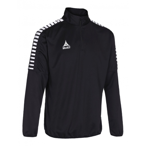 Кофта для тренувань чоловіча Select Argentina Training Sweat 1/2 Zip M, чорний, код: 5703543173143