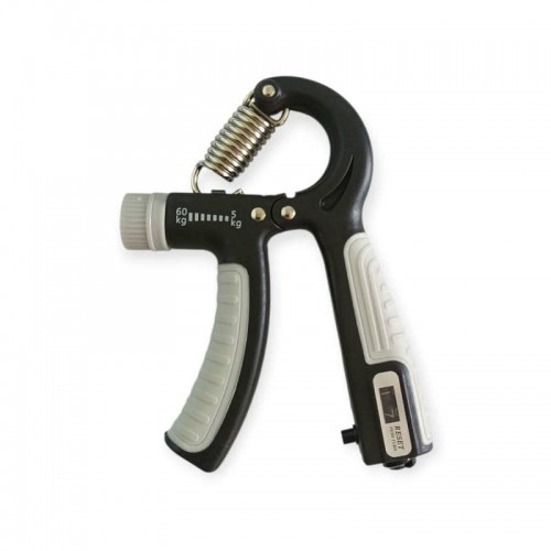 Еспандер кистьовий SNS Ножиці WLQ2-Black-Grey 5-60 кг з лічильником, чорний-сірий, код: 21990-SNS