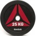 Диски Reebok Bumper Plate 25 кг, чорний-червоний, код: M-10048377-IN