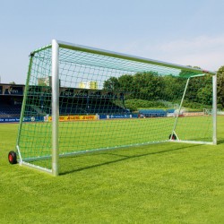 Ворота футбольні цільні з колесами Sportpoland Eco Goal 3000х2000 мм, код: 6176-IN