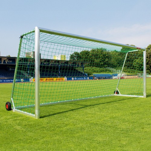 Ворота футбольні цільні з колесами Sportpoland Eco Goal 3000х2000 мм, код: 6176-IN