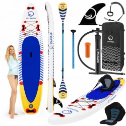 Надувна SUP дошка Tsunami 350 см з веслом Wave, код: P-5907739316417