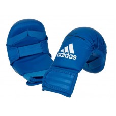 Рукавички для карате Adidas з ліцензією WKF S, синій, код: 15561-669