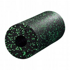 Масажний ролик (валик, роллер) гладкий 4Fizjo EPP PRO+ 330x140 мм, чорний-зелений, код: 4FJ1424