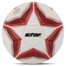 М"яч футбольний Star Giant Special №5 PU, білий-червоний, код: SB5395C_WR