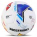 М"яч футбольний Soccermax №5 PU, білий-жовтий-синій, код: FB-9495_WYBL