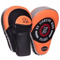 Лапа вигнута FitBox для боксу та єдиноборств 25x18,5x4,5см 2шт, чорний-помаранчевий, код: BO-2885_BKOR-S52 Лапа вигнута FitBox для боксу та єдиноборств 25x18,5x4,5см 2шт, чорний-помаранчевий, код: BO-2885_BKOR-S52