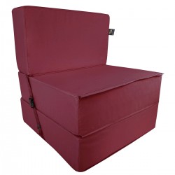 Безкаркасне крісло розкладачка Tia-Sport Поролон, оксфорд, 2100х800 мм, бордовий, код: sm-0920-2-20